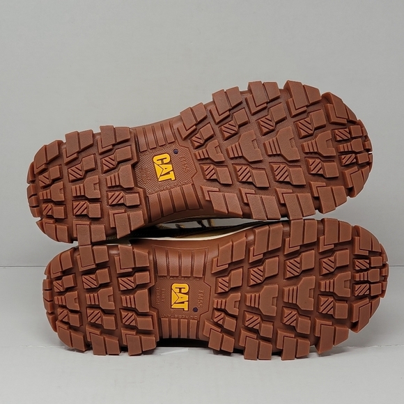 Caterpillar Men's Invader Hi Steel Toe Boots Honey Reset P91286 Size 11.5 New - Picture 10 of 12